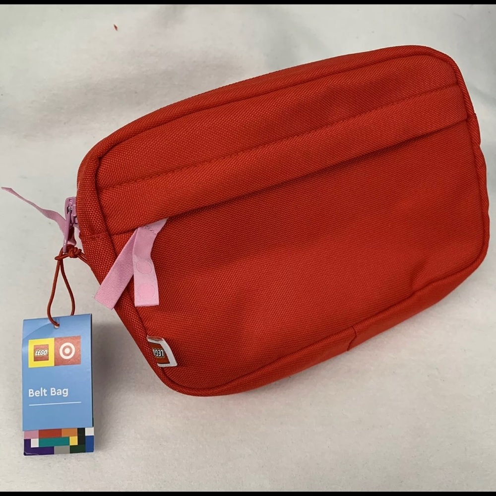 Red and Orange Lego x Target Fanny pack